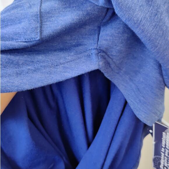 MLB True Fan Chicago Cubs Hooded Henley w/ Pocket, Small, NWT - Picture 8 of 9